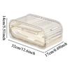 Automatic Rolling Egg Storage Box Egg Holder For Fridge 2-Tier Automatic Rolling With Sliding Lid Egg Holder Countertop Storage