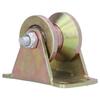 32mm V?Type Groove Wheel Heavy Duty Wire Rope Rail with 2.5mm Bracket for Moving Door
