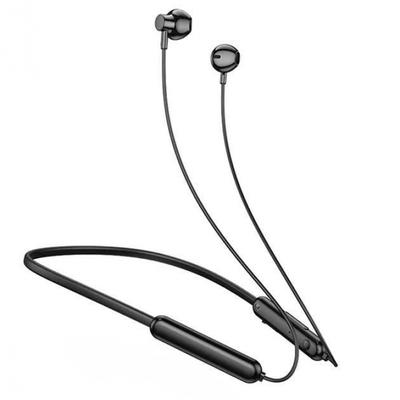 Wireless Headphones with Microphone Earbuds Bluetooth for Running for Sports with MicroSD HOCO ES67 Black