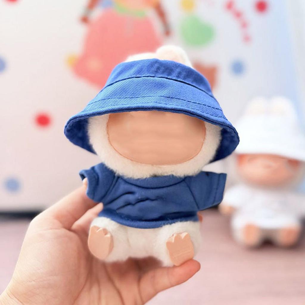 First And Second Generation Baby Clothes 17cm Doll Sitting Party Clothes Accessories Overalls