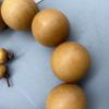 Barbie Sandalwood Bracelet 2.0: Single Strand Prayer Beads for Men and Women - Wooden Handicraft