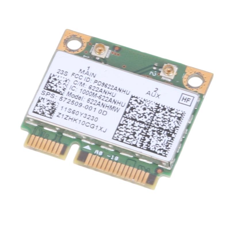 6200 622ANHMW 300Mbps 2.4G/5Ghz WiFi Card MINI PCIE 572509-001 60Y3231 for Thinkpad T410 T410i T510 T510i W510 T410s