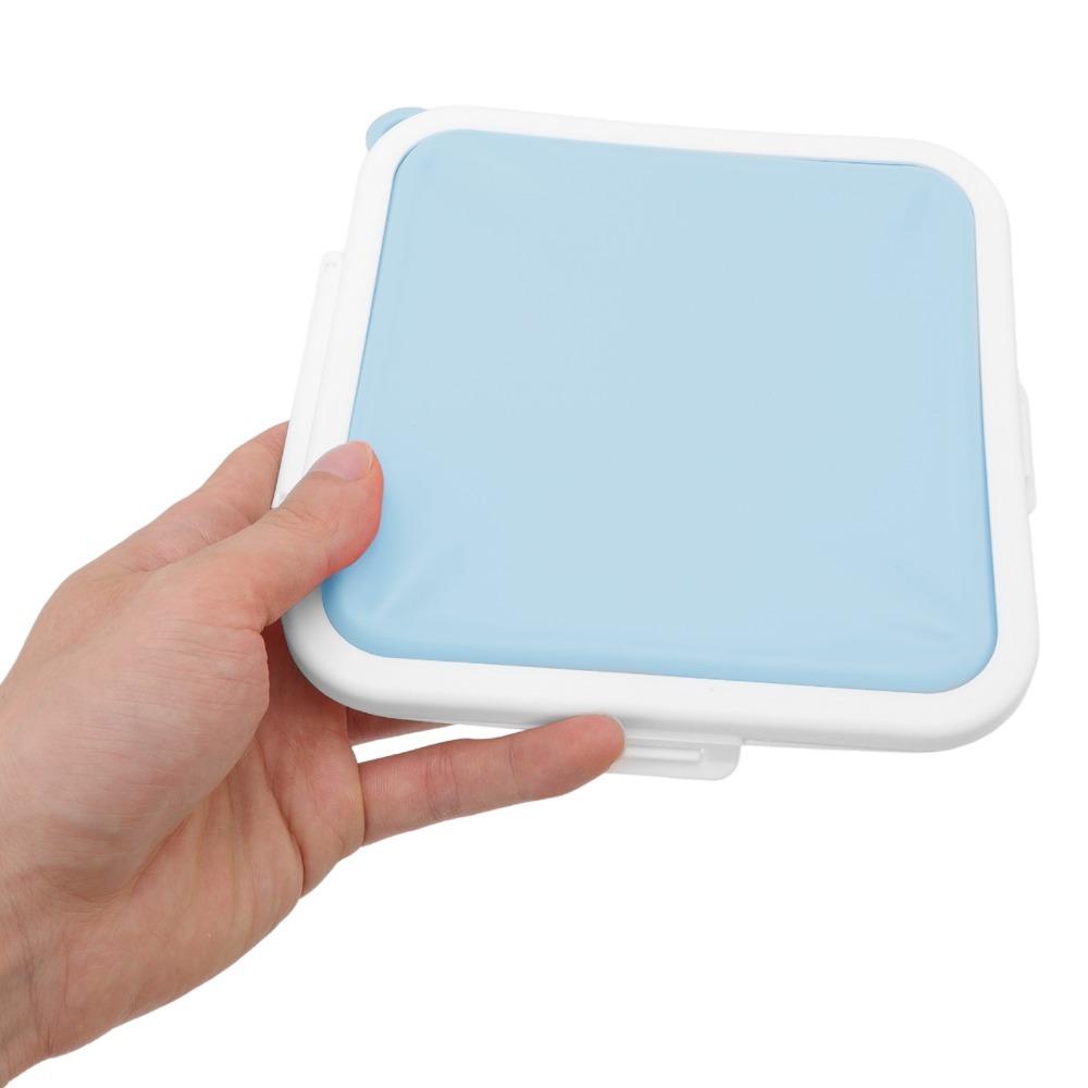 3 Side Clips Lunch Container PP Silicone Material Sandwich Holder Sandwich Container  For Work