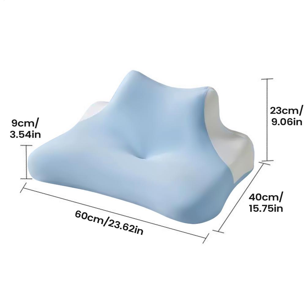 Comfortable Pillow Portable Pad Sleeping Face Down Pillow For Pregnancy Relaxation Recovery Wellness Daily Bedroom Comfort