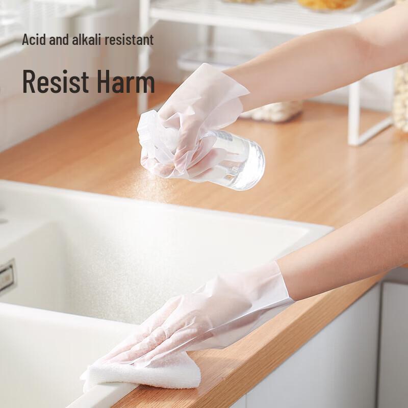 MARYYA Disposable Thickened PE Gloves