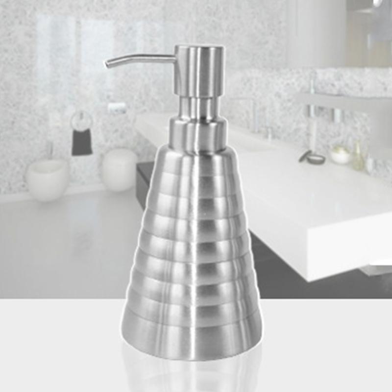 Modern Stainless Steel Lotion Dispenser Pump Nozzle Fits Any 25mm Bottle