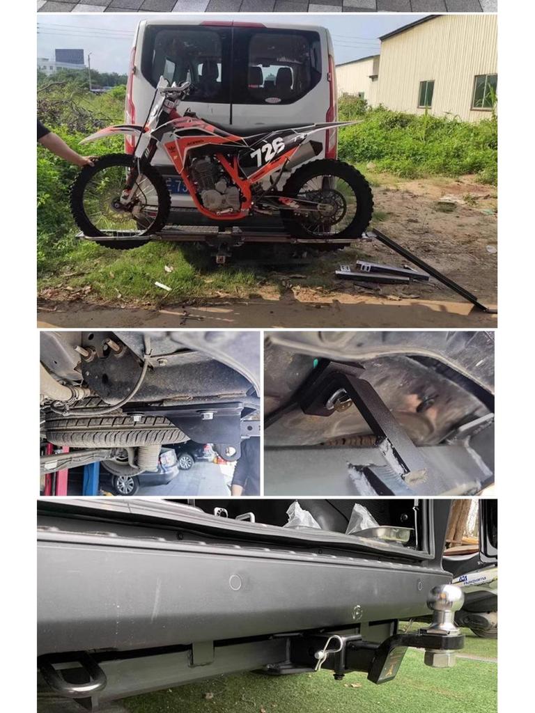 Compatible Trailer Hitches and Bumpers for Jiangling Fushun, Classic Ford Transit, T8, T6, Tourneo, New Era, Teshun