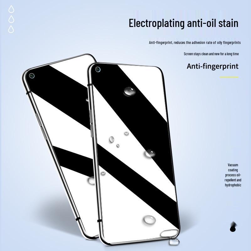 Honor 20/20pro/20s Anti-Peep Tempered Glass with Anti-Fall & Anti-Fingerprint Protection