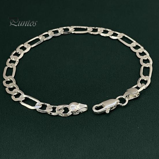 Bransoletka Unisex Pusta Gruba Łańcuch Połysk Styl Hip Hop Regulowane Dopasowanie Biżuteria na Nadgarstek na Wakacje Praca Codzienne Noszenie Prezent na Rocznicę Urodziny