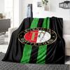 Feyenoord Print Flanelldecke Hohe Qualität Warm Bequem Decke für Alle Jahreszeiten Perfekt für Geschenke Heimdekoration