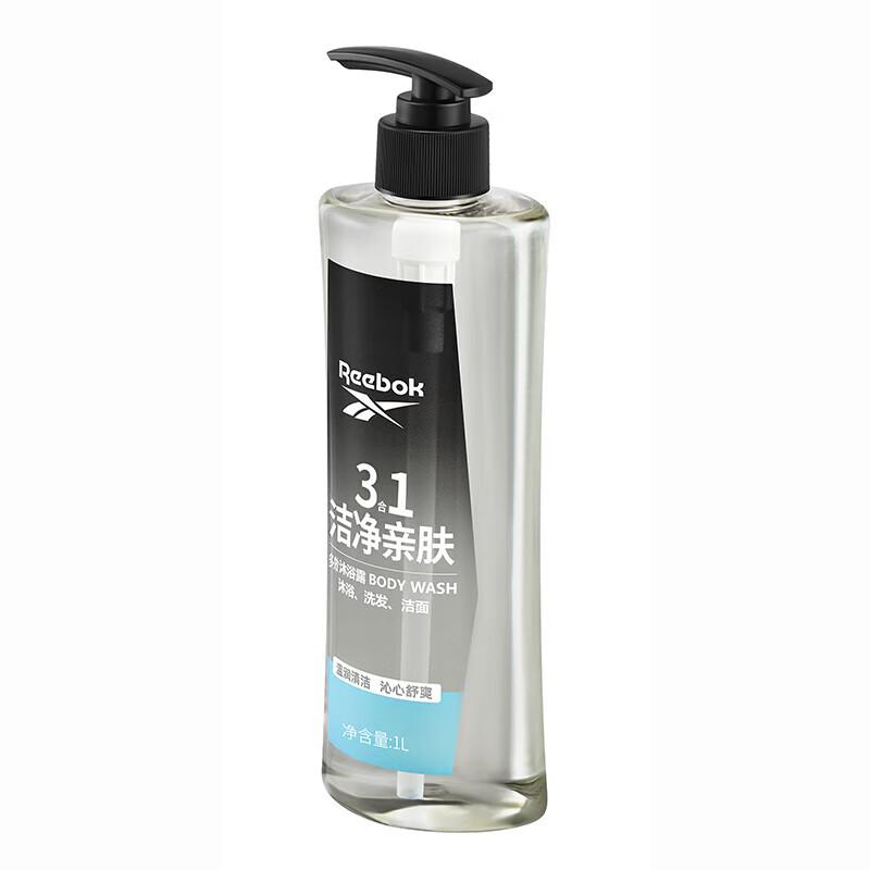 Reebok Men's 3-in-1 Shower Gel, 1L