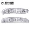 2PCS Door Side Mirror Turn Signal Light For Mercedes CL S-Class W220 W215 03-05