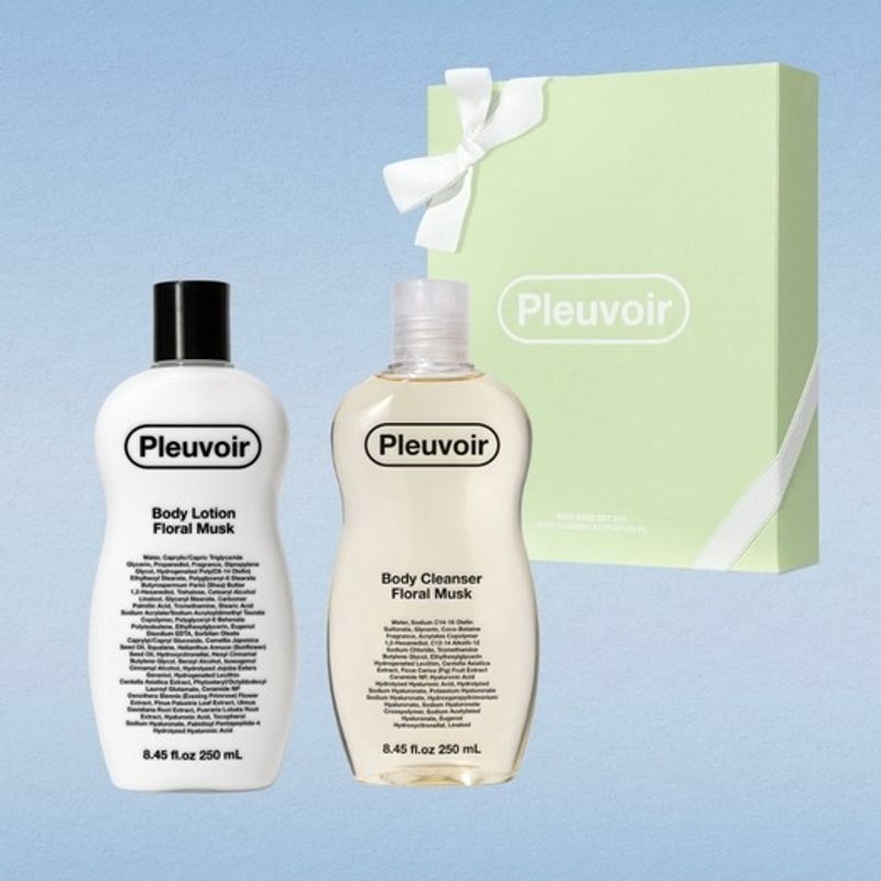 Pleuvoir Body Gift Set (choose one of four) Hinoki leather