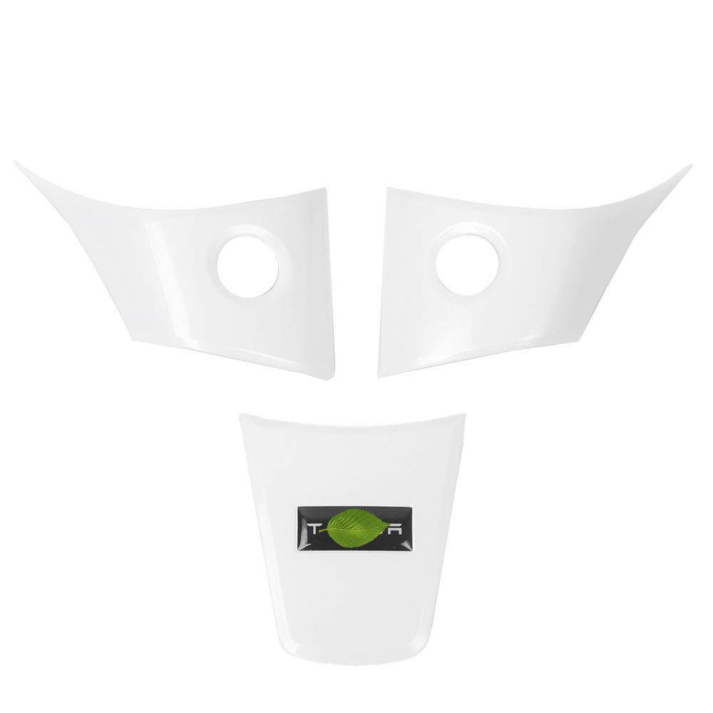 

Tesla Model 3/Y Carbon Fiber Steering Wheel Decoration Cover