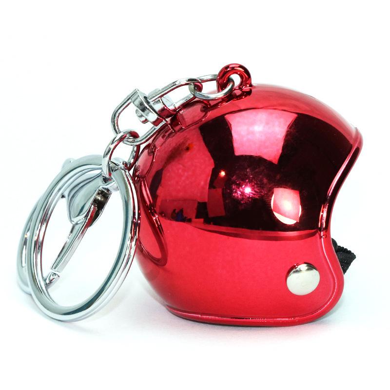 Colorful Exquisite Helmet Keychain & Bag Pendant with Wind-Breaking Duck Head