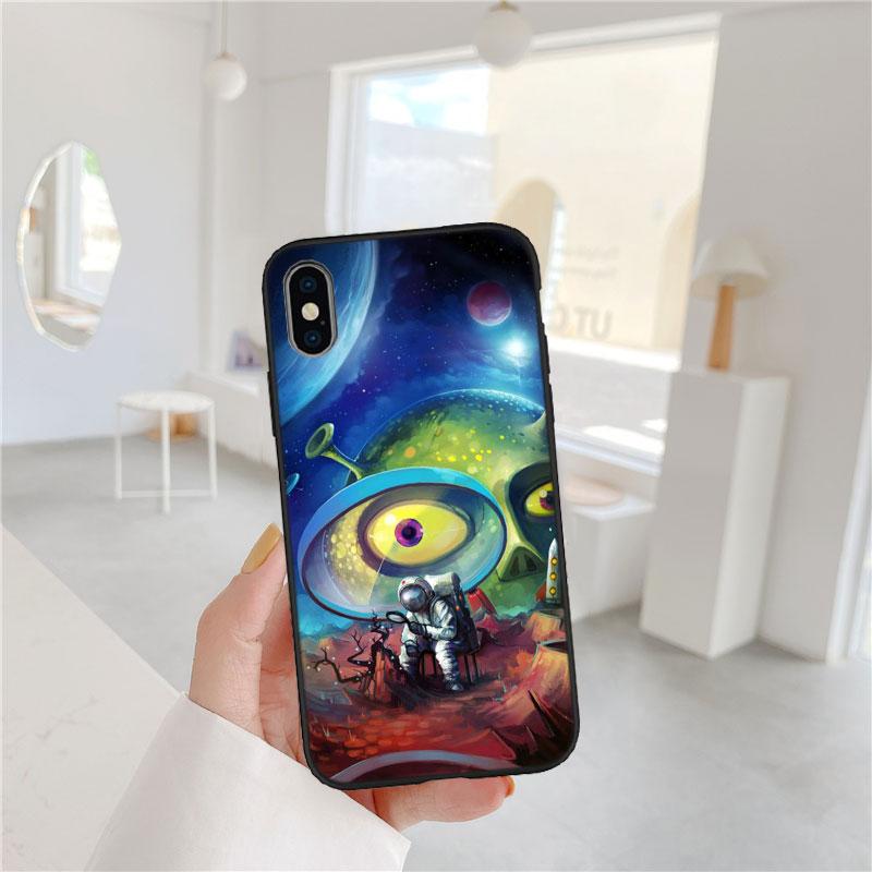 

QT9 Astronaut Space Moon Stars Phone Case for OPPO A3 Pro A40 A60 A80 A15 A15S A16 A16S A12 A16K A17 A17K A53 A53S A54 A54S A58 OPPO A54S