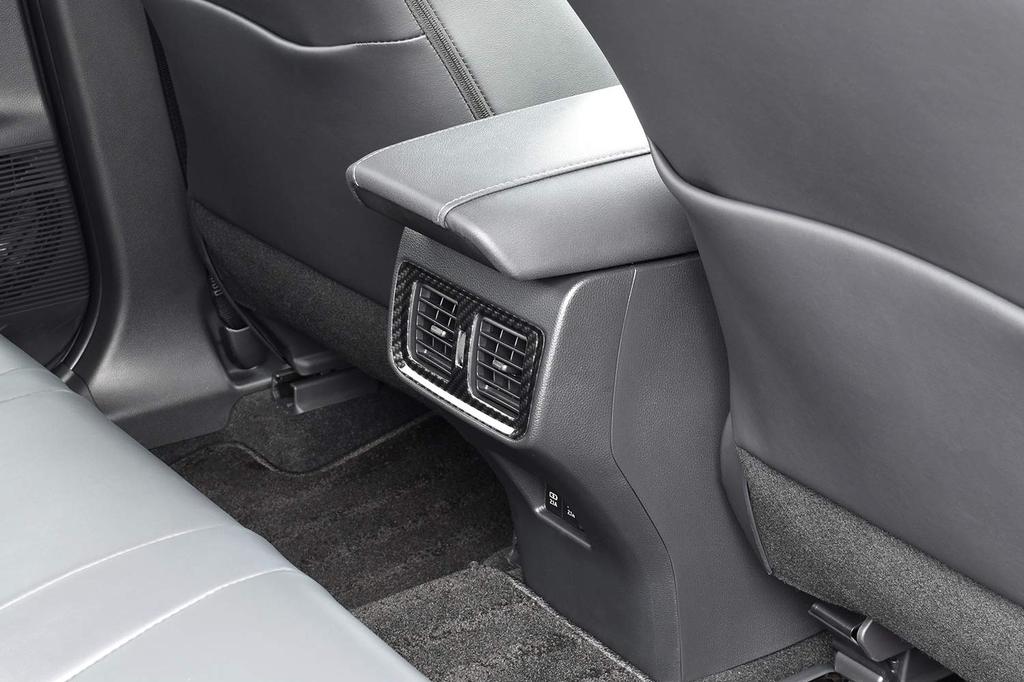 SecondStage Toyota Harrier 80 Series Rear Seat Duct Panel Digital