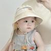 Baby Fisherman Hat Quick Drying Kids Mesh Bucket Hat Toddler Sun Protective Fisherman Hat Neck Flap Hat Child Accessory