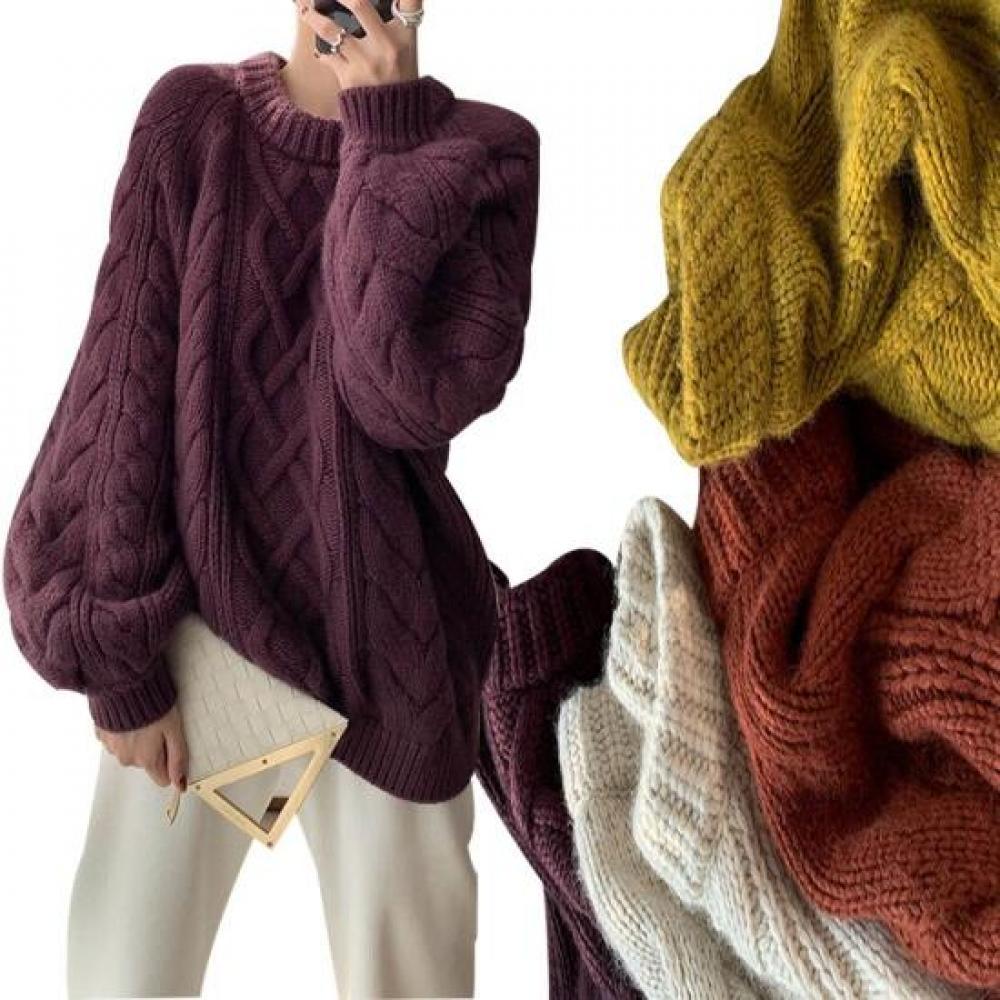 New ArrivalS Open Run Women S overSized Cable Knit Sweater