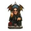 Rock Singer Decoration 2D Acrylic Hanging Ornament Cartoon Dark Style Rock Star Decoration for Christmas Tree Car Door Window Wall