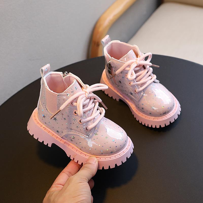 

Детские полусапожки - яркие и универсальные мягкие сапоги для девочек 30 розовый