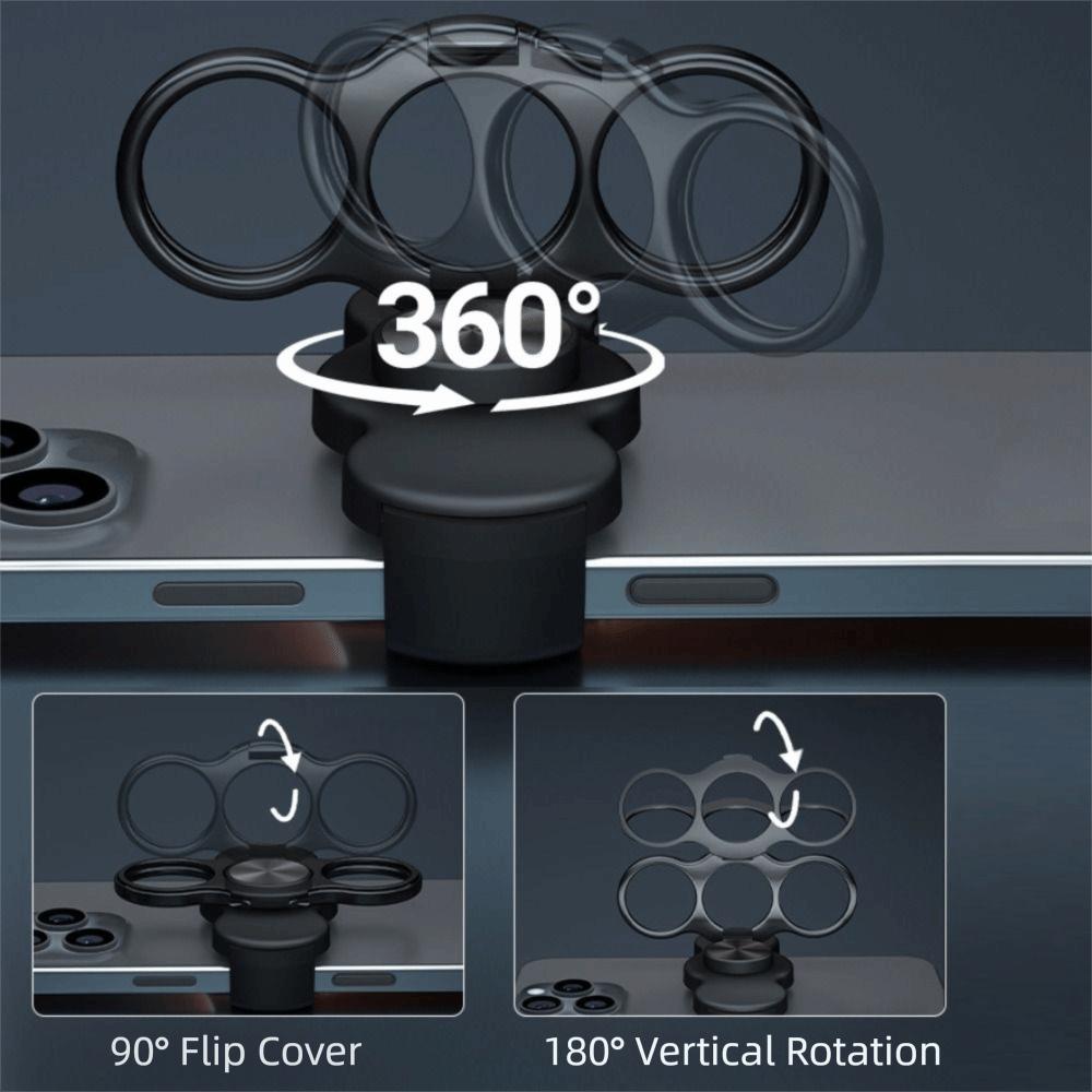 360° Rotating Phone Clip Stand Universal Phone Kickstand Portable Mobile Phone Holder  Desktop
