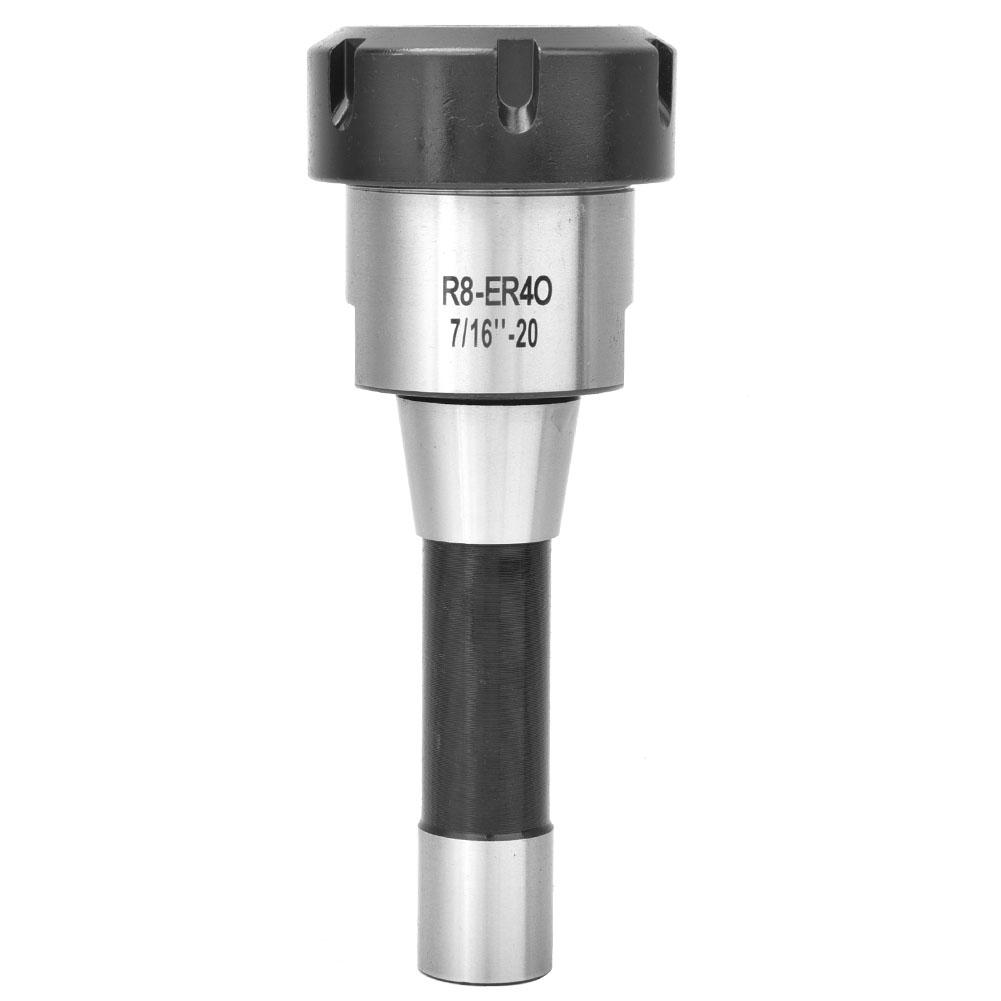 R8 ER40 7 16in 20UNF Collet Chuck Holder Milling Tool Holder CNC Parts