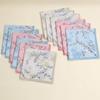 3-Pack Women Hankies Colorful Bridal Handkerchiefs Mother's Day Gifts Women's Handkerchief Washable Pure Cotton