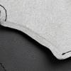DIY Black Leather Sewing Steering Wheel Cover For Hyundai Palisade -