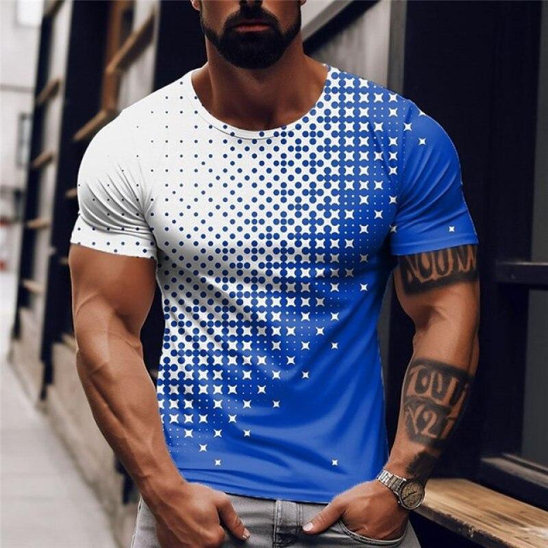 Sommer Quick Dry Material Sport T-Shirts Outdoor Laufen Fitness Trainingsanzüge Mode Oansatz T-shirt Für Männer Casual Atmungsaktive Tops