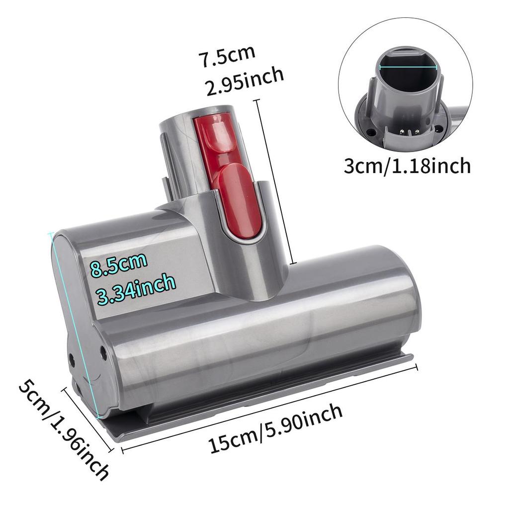 Motorized Brush Head For Dyson V7 V8 V10 V11 Vacuum Cleaner Motorized Mattress Mite Removal Head Accessory, Clean Your Home