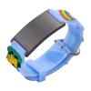 Vnox Free Engraving Medical Bracelets for Boys Girls,Adjustable Colored Cartoon Butterfly Car Silicone Bangle,Emergency Bracelet