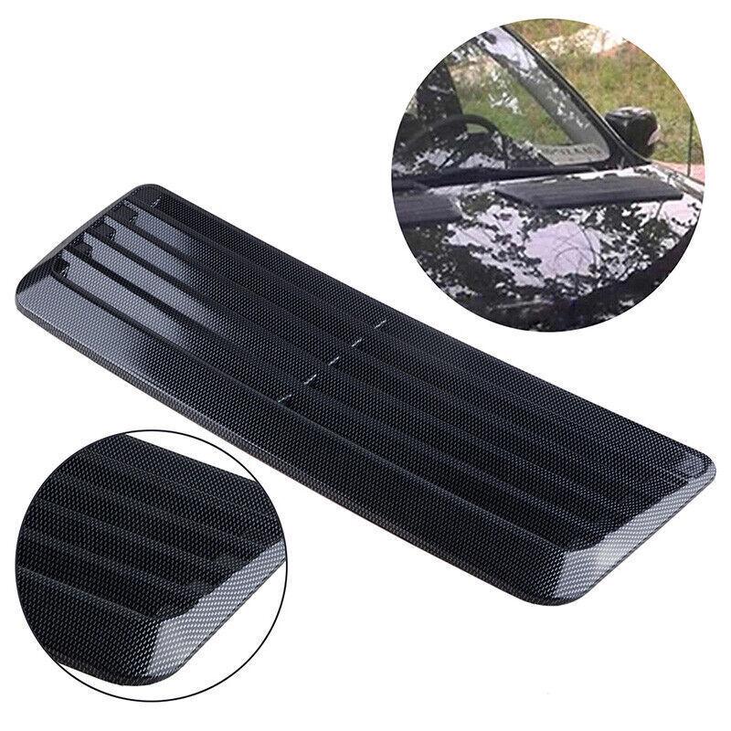 Universal Car Air Flow Intake Scoop Hood Bonnet Decorative Vent Cover Kit New