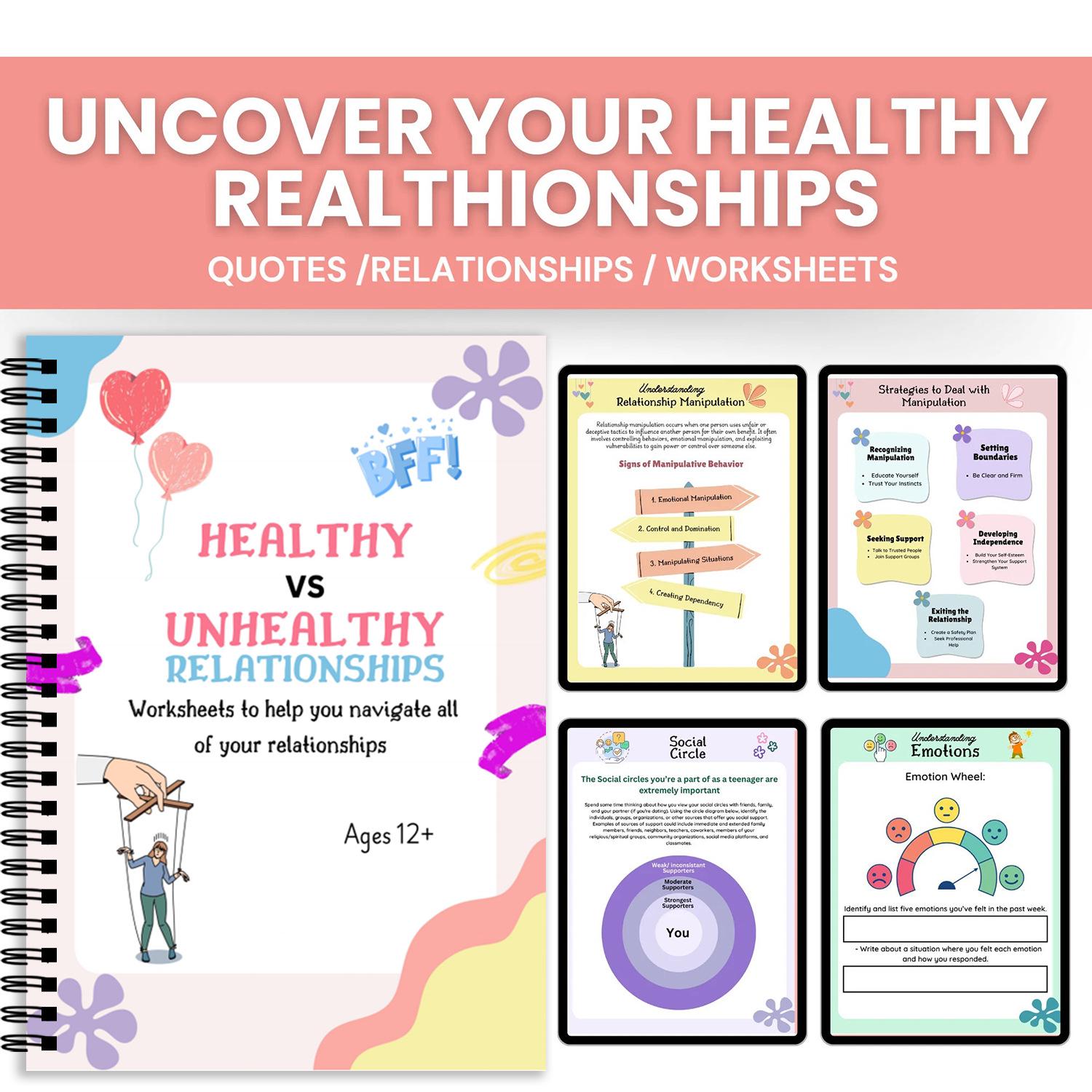 Healthy vs Unhealthy Relationships: A Creative Growth Diary Other