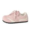 Pink Double Net Gump Training Shoes Female Ugly Cute Summer New Chic Niche Design Board Shoes Ballet