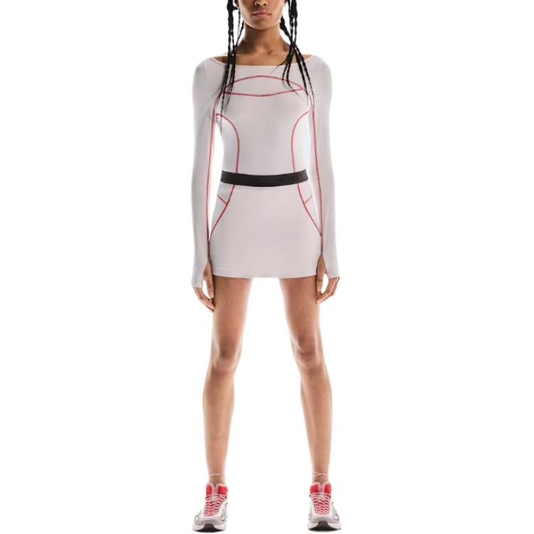 

На X FKA Twigs Collaborati Влагоотводящая Удобная Модная Универсальная Футболка с Длинным Рукавом Женские топы 1WF11620710 XS