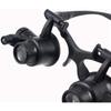 5x/15x/20x/25x Binocular Magnifying Lens, Wearable Magnifying Glass with LED Light Illumination, Magnifying Glass Tool Set.