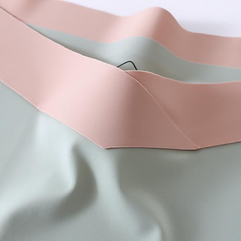 Bezszwowe majtki z lodowego jedwabiu Kobiety Wygodna bielizna Damskie Majtki z niskim stanem Plus Size Majtki ciążowe Seksowna bielizna