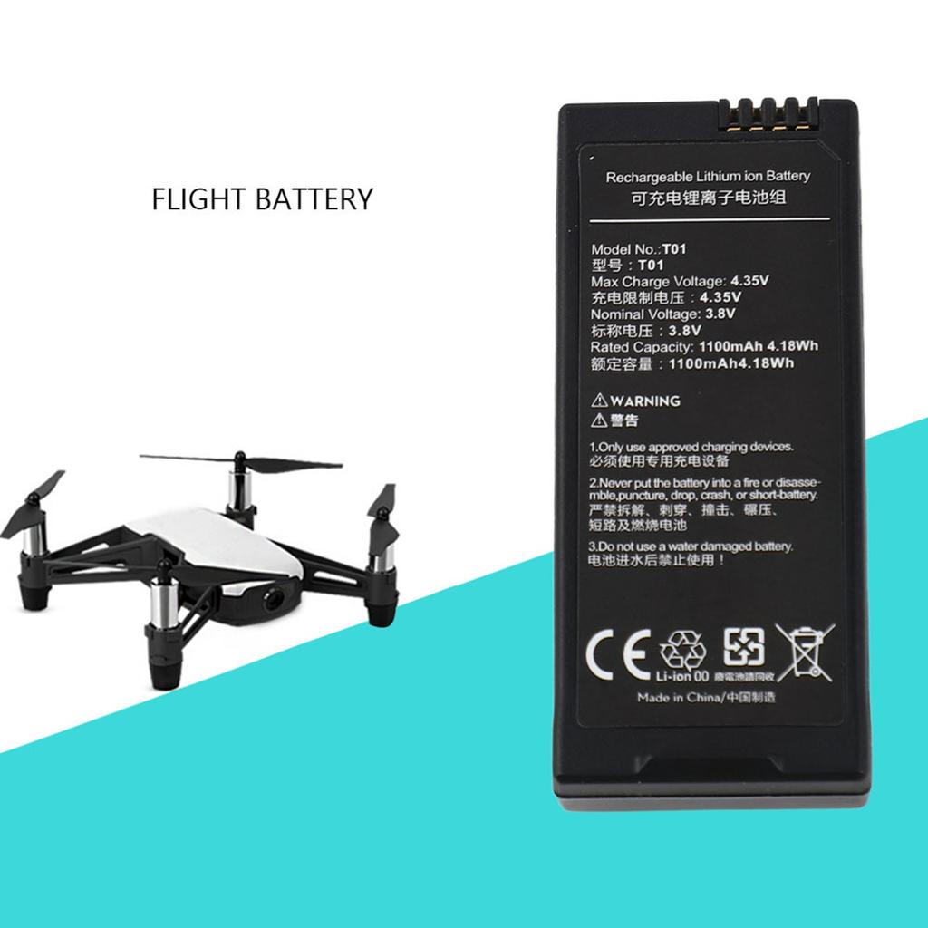 1100 MAh 3.8V Battery for Remote Control Drone Quadcopter Accessory Part