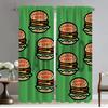 Human Made Blackout Curtains 2 Pieces Anti-mosquito Curtains for Living Room Curtain Halloween Decoration Partition Shades Child