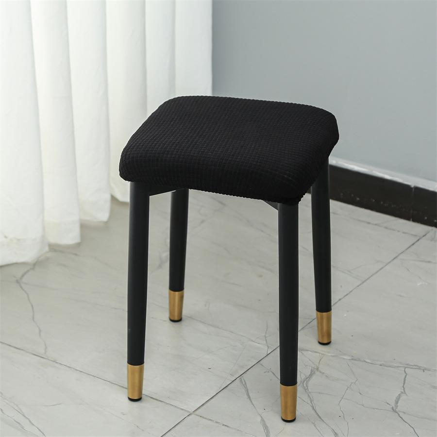 Thickened Small Square Stool Elastic Chair Cover Stool Cover Household Stool Cover