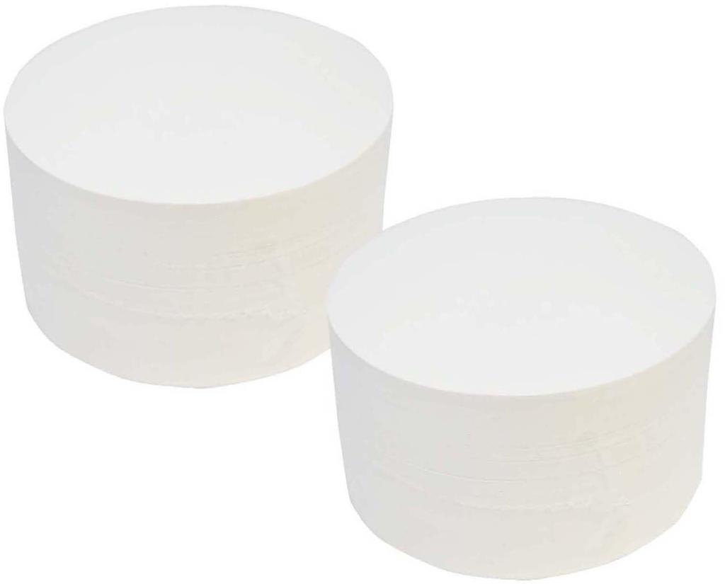 Artnap Paper Coasters, Round, 100 Pieces, Set of 2