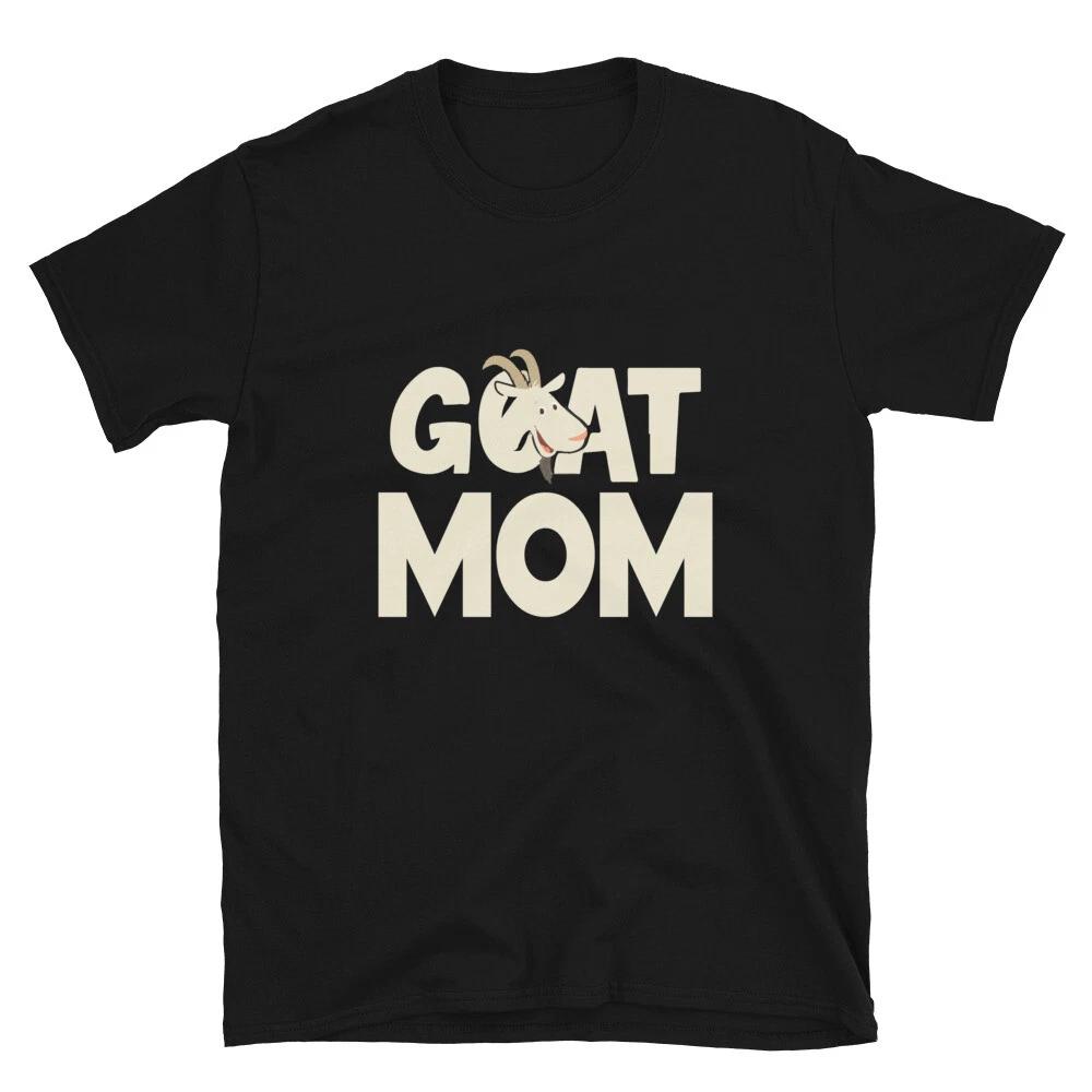Funny Goat Mom Funny Goat Animal T-Shirt XL