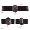 Halloween Pirate Medieval One-Shoulder Dress with Retro Metal Ring Belt and Bell Sleeves