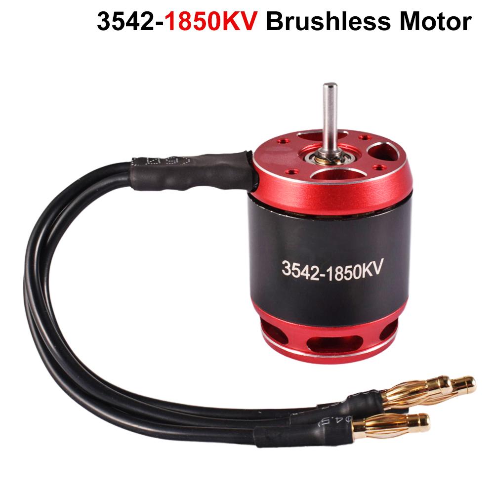 

9IMOD RC Безщітковий комбінований AM32 80A ESC Безщітковий двигун 3542 1850/2250KV для RC гусеничних автомобілів AXIAL SCX10 90046 TRAXXAS TRX4 RC4WD