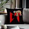 Fashion NNatanael Canoful Cushion Cover Antidustmite Pillowcase Invisible Zipper Silky Short Plush Sofa Cushion Cover