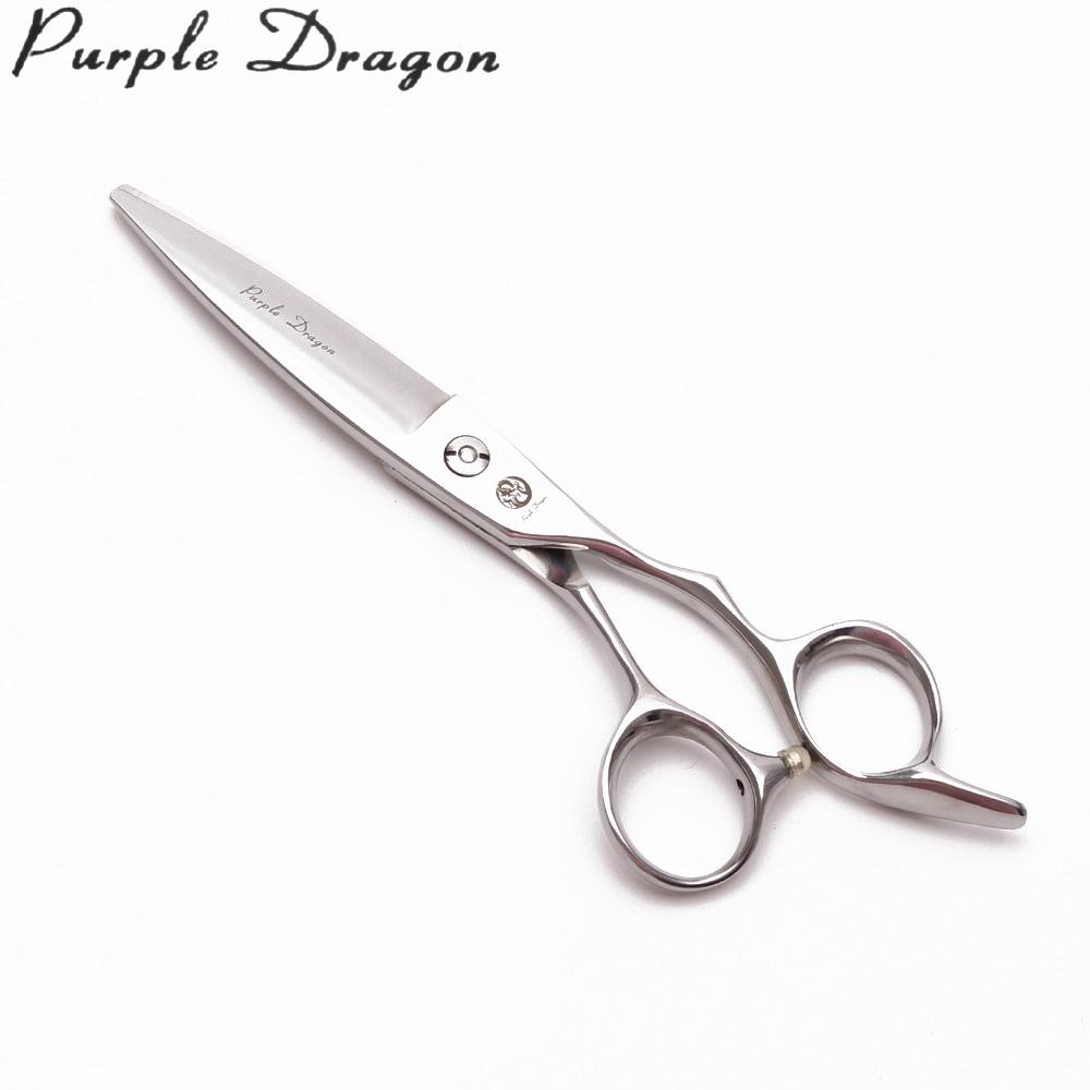 

Z9123 6 дюймов; 17 см JP 440C фиолетовый дракон серебро микро пилообразные ножницы для стрижки волос парикмахерские ножницы профессиональные ножницы для волос