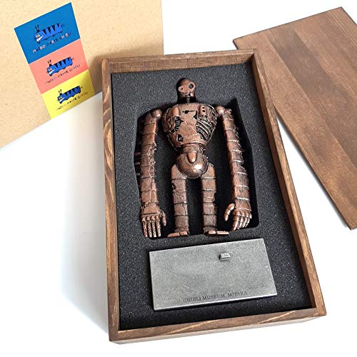 Эксклюзив Музея Гибли Лапута: Небесный замок Робот-солдат на крыше [Оловянный металл]