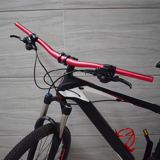 Manillar recto alargado Aleación de aluminio Barra transversal extendida para bicicletas de montaña