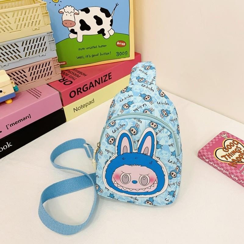 Crossbody Shoulder Printed Chest Bag Children Cartoon Travel Outdoor